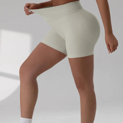 CHRLEISURE 1/3 PCS Seamless Shorts High Waisted Shorts for Women Athletic Exercise Activewear Shorts Set Workout Running Yoga Gym Shorts