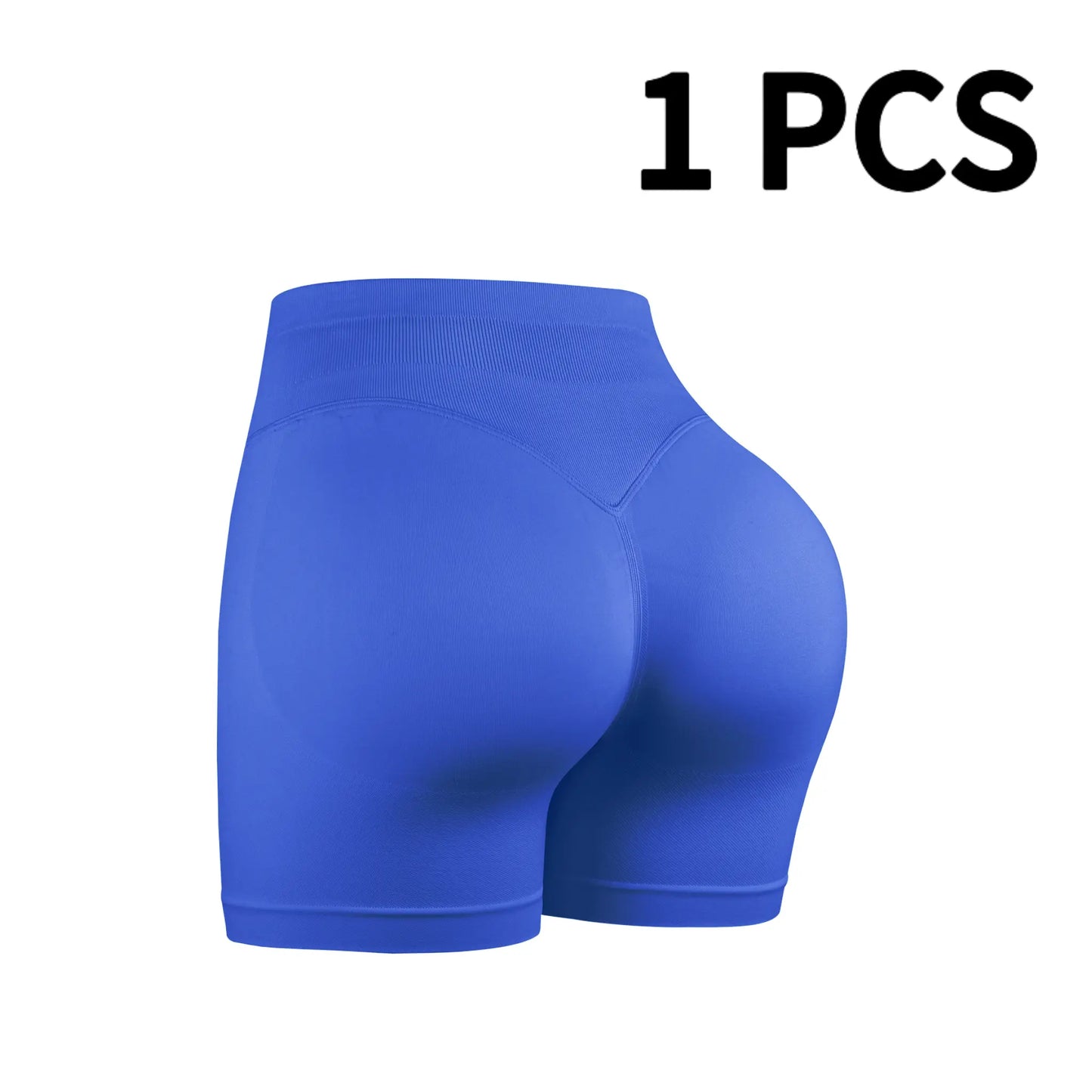 CHRLEISURE 1/3 PCS Seamless Shorts High Waisted Shorts for Women Athletic Exercise Activewear Shorts Set Workout Running Yoga Gym Shorts