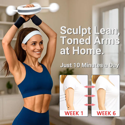 Oppsdecor 360° Rotating Chest and Arm Trainer - Portable Wrist and Forearm Strengthening Tool for Men, Ideal for Home and Gym Upper Body Fitness