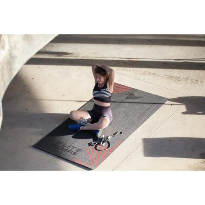 Elite Jumps Premium Jump Rope Mat - 1/4" High-Density Vinyl Foam, Durable Cushioning, Noise-Reducing, Easy to Clean, Available in Standard and Jumbo Sizes