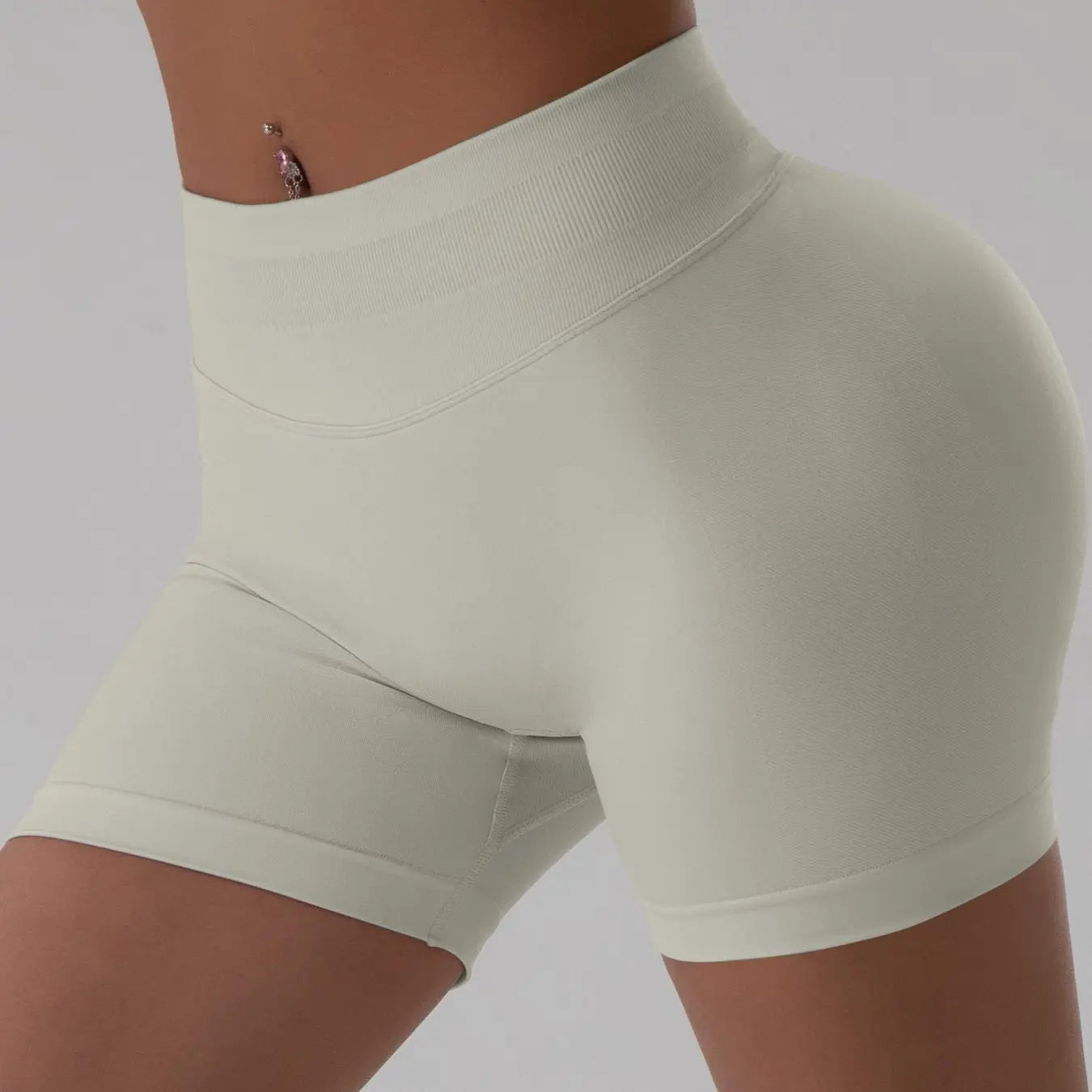 CHRLEISURE 1/3 PCS Seamless Shorts High Waisted Shorts for Women Athletic Exercise Activewear Shorts Set Workout Running Yoga Gym Shorts