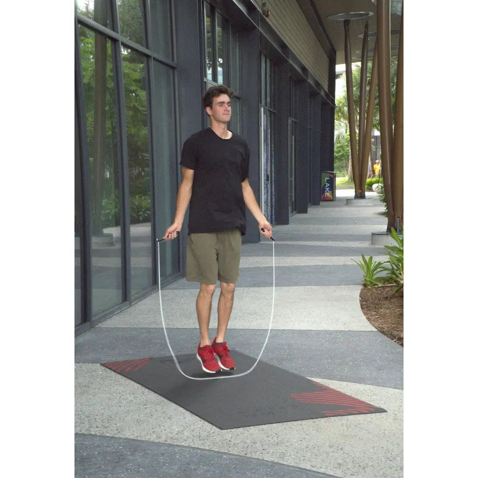 Elite Jumps Premium Jump Rope Mat - 1/4" High-Density Vinyl Foam, Durable Cushioning, Noise-Reducing, Easy to Clean, Available in Standard and Jumbo Sizes