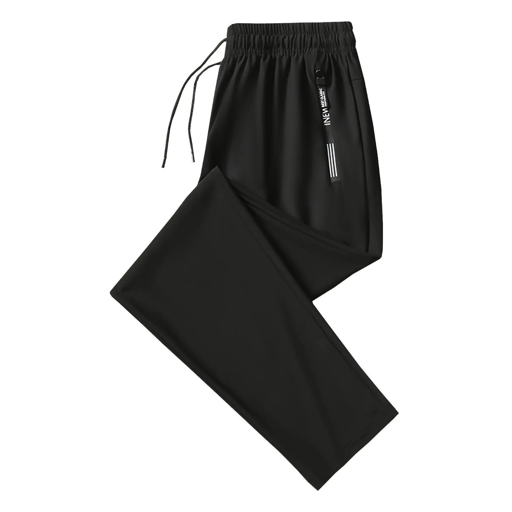 3PCS Men'S Stretch Gym Pants – Ultra Flex Workout Joggers with Zipper Pockets