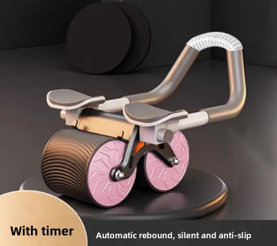 Core Workout Exercise Equipment for Home Fitness with Automatic Rebound Function and Timer - Ideal Birthday Gift for Him